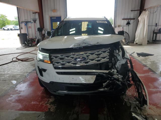 1FM5K8D87KGB05915 - 2019 FORD EXPLORER XLT Weiß Foto 5