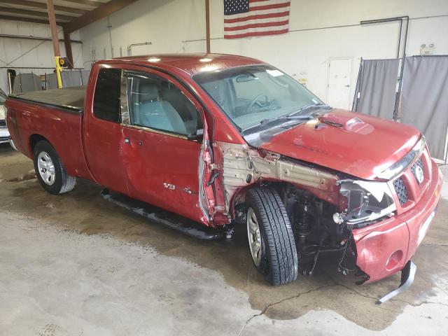 1N6AA06A35N574729 - 2005 NISSAN TITAN XE წითელი ფოტო 4