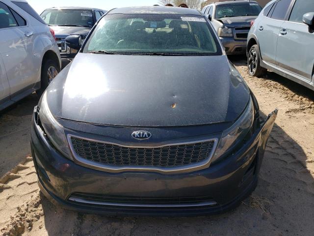 KNAGN4AD2E5064945 - 2014 KIA OPTIMA HYBRID BLUE photo 5