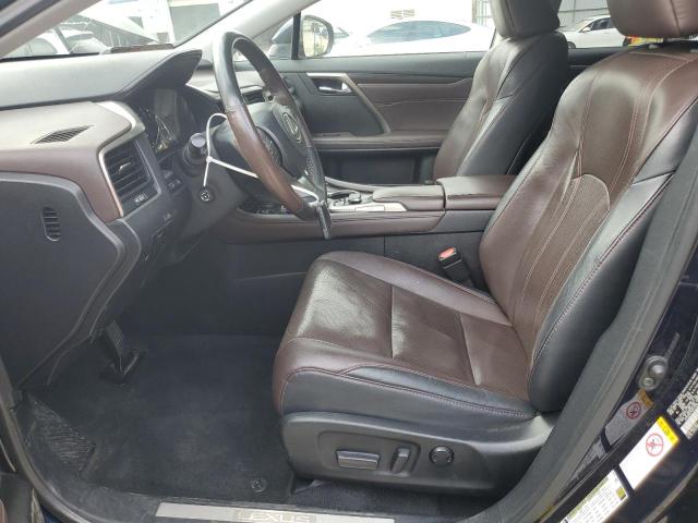 2T2BZMCA7GC017948 - 2016 LEXUS RX 350 BASE BLUE photo 7