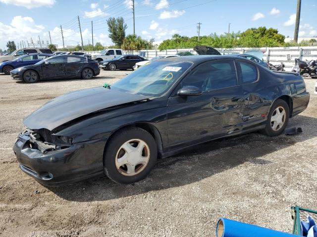 2G1WX15K729299462 - 2002 CHEVROLET MONTE CARL SS BLACK photo 1