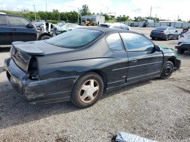 2G1WX15K729299462 - 2002 CHEVROLET MONTE CARL SS BLACK photo 3