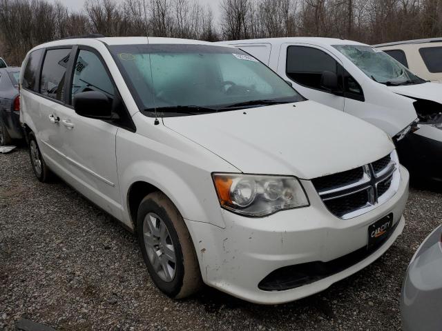 2C4RDGBGXCR290336 - 2012 DODGE GRAND CARA SE WHITE photo 4