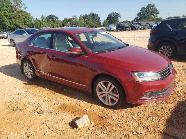 3VWL17AJ4HM336637 - 2017 VOLKSWAGEN JETTA SEL RED photo 4