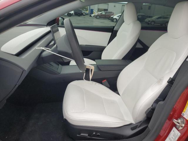 5YJ3E1EB4RF793476 - 2024 TESLA MODEL 3 RED photo 7