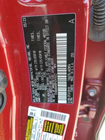 5TDKDRAH8PS045622 - 2023 TOYOTA HIGHLANDER L 勃艮第红 照片 13