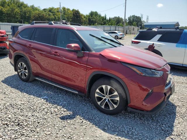 5TDKDRAH8PS045622 - 2023 TOYOTA HIGHLANDER L 勃艮第红 照片 4