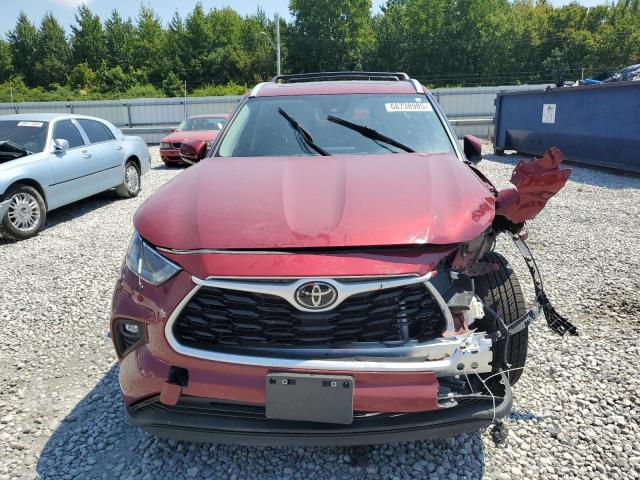 5TDKDRAH8PS045622 - 2023 TOYOTA HIGHLANDER L 勃艮第红 照片 5