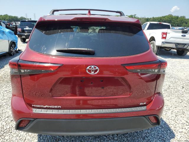 5TDKDRAH8PS045622 - 2023 TOYOTA HIGHLANDER L 勃艮第红 照片 6