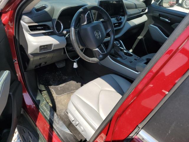 5TDKDRAH8PS045622 - 2023 TOYOTA HIGHLANDER L 勃艮第红 照片 8