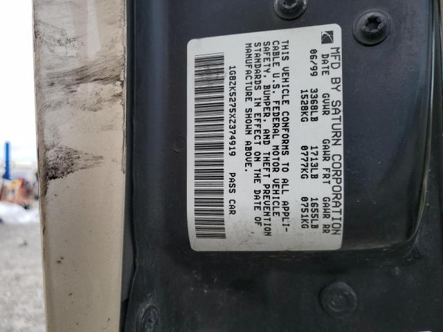 1G8ZK5275XZ374919 - 1999 SATURN SL2 Алтын фото 12