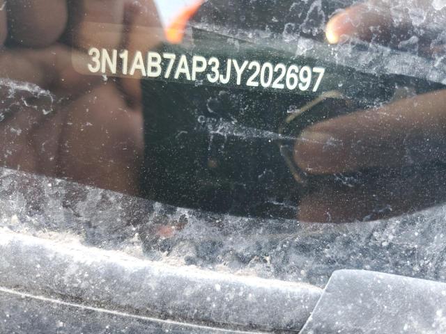 3N1AB7AP3JY202697 - 2018 NISSAN SENTRA S WHITE photo 12