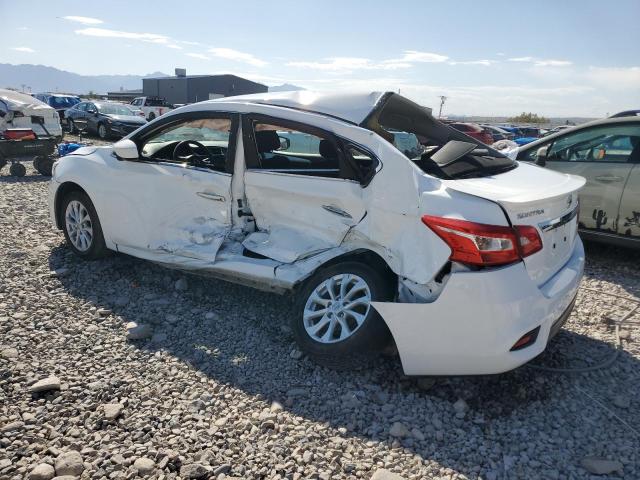3N1AB7AP3JY202697 - 2018 NISSAN SENTRA S WHITE photo 2