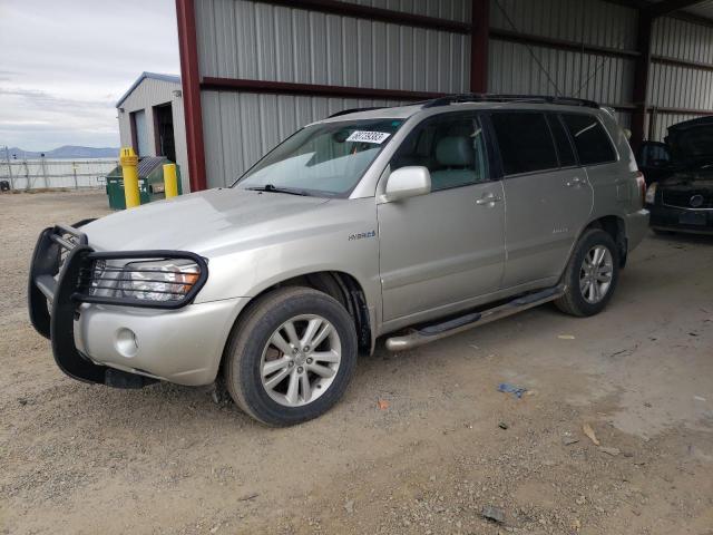 JTEEW21A870038069 - 2007 TOYOTA HIGHLANDER HYBRID TAN photo 1