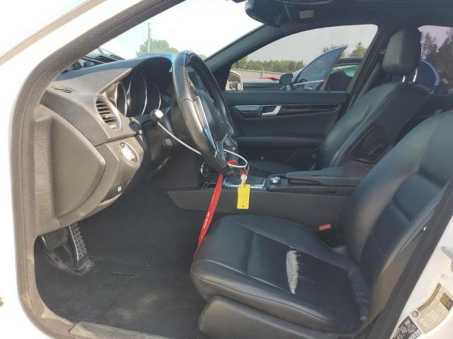 WDDGF8ABXDA751673 - 2013 MERCEDES-BENZ C 300 4MATIC WHITE photo 7