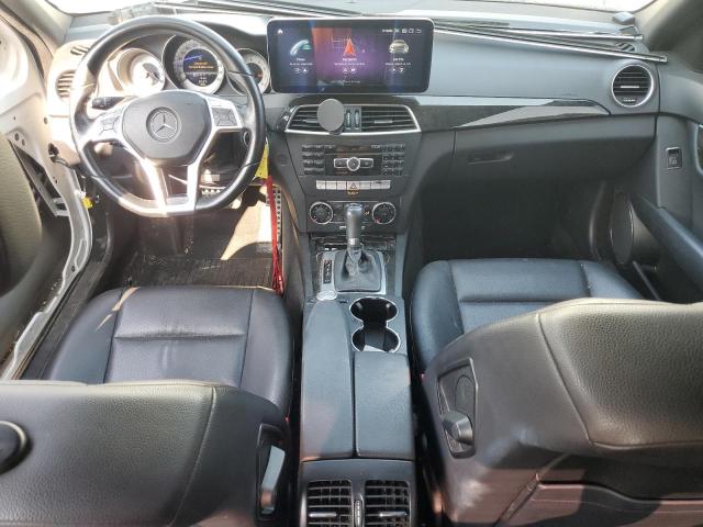 WDDGF8ABXDA751673 - 2013 MERCEDES-BENZ C 300 4MATIC WHITE photo 8