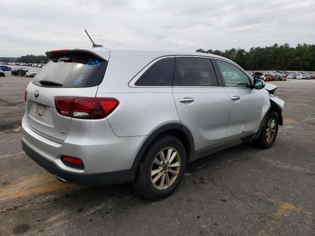 5XYPG4A32KG593688 - 2019 KIA SORENTO L SILVER photo 3