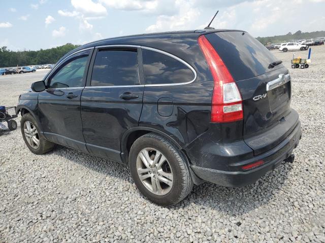 5J6RE3H75AL032111 - 2010 HONDA CR-V EXL BLACK photo 2