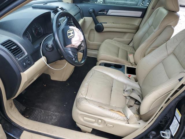 5J6RE3H75AL032111 - 2010 HONDA CR-V EXL BLACK photo 7