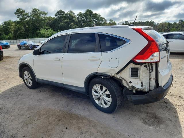 5J6RM3H72DL030498 - 2013 HONDA CR-V EXL WHITE photo 2