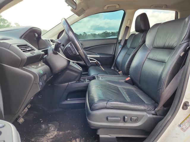 5J6RM3H72DL030498 - 2013 HONDA CR-V EXL WHITE photo 7