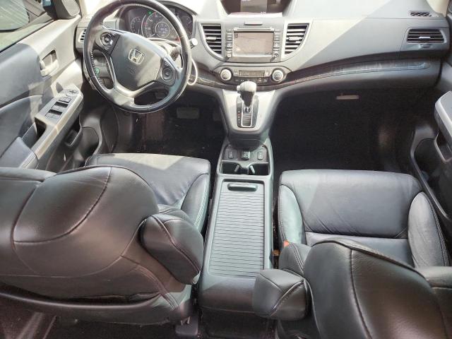 5J6RM3H72DL030498 - 2013 HONDA CR-V EXL WHITE photo 8