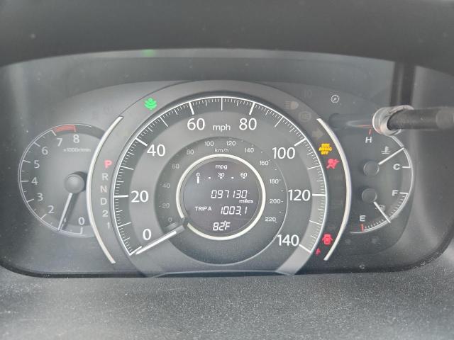 5J6RM3H72DL030498 - 2013 HONDA CR-V EXL WHITE photo 9