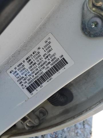 1HGCR2F84DA275562 - 2013 HONDA ACCORD EXL WHITE photo 12