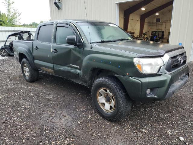 5TFLU4EN5EX106987 - 2014 TOYOTA TACOMA DOUBLE CAB GREEN photo 4
