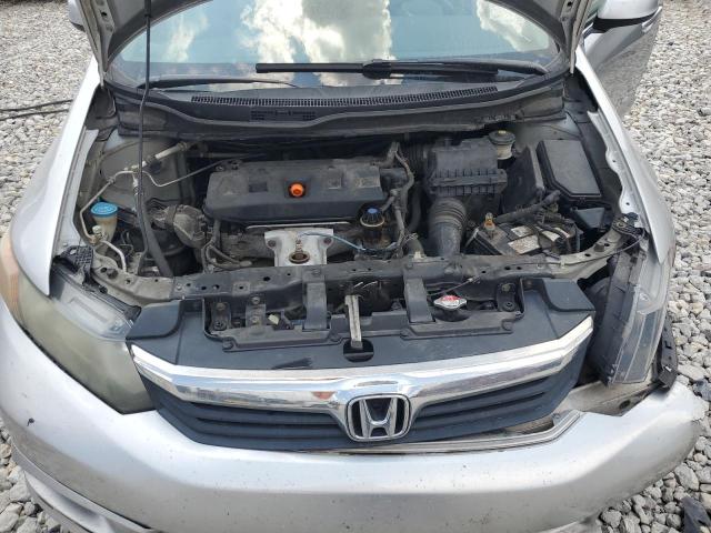 2HGFB2F96CH502745 - 2012 HONDA CIVIC EXL ვერცხლისფერი ფოტო 11