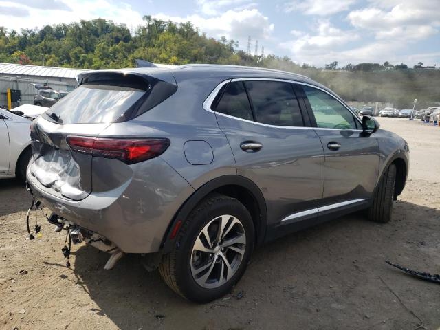 LRBFZPR49MD075680 - 2021 BUICK ENVISION ESSENCE CHARCOAL photo 3