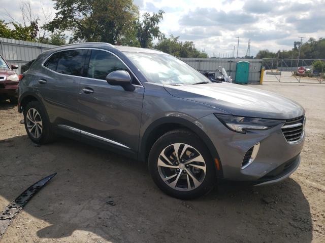 LRBFZPR49MD075680 - 2021 BUICK ENVISION ESSENCE CHARCOAL photo 4