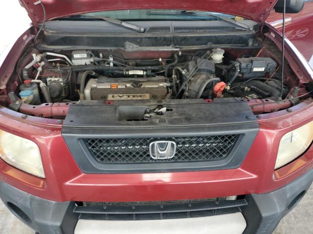 5J6YH18716L004448 - 2006 HONDA ELEMENT EX 勃艮第红 照片 12