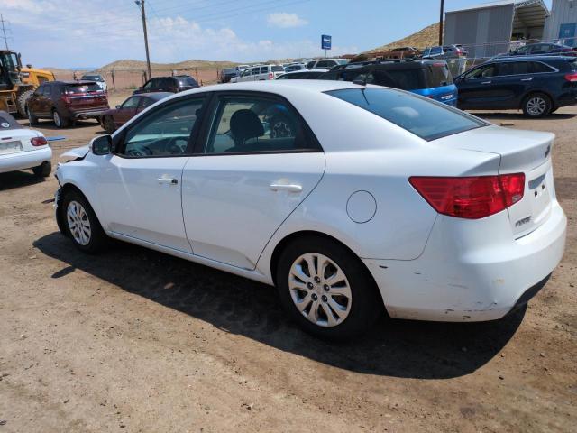 KNAFU4A28C5574565 - 2012 KIA FORTE EX WHITE photo 2