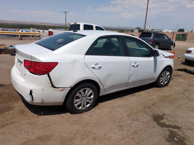 KNAFU4A28C5574565 - 2012 KIA FORTE EX WHITE photo 3