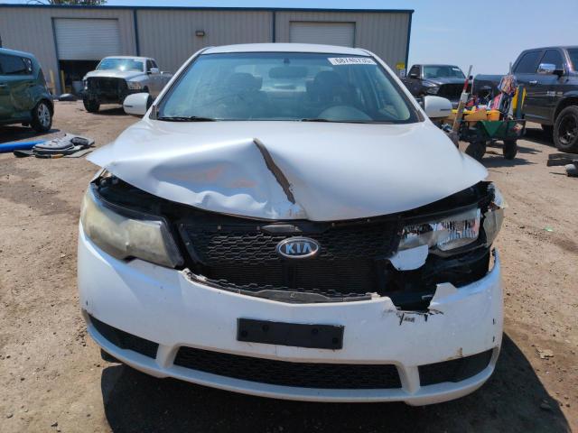 KNAFU4A28C5574565 - 2012 KIA FORTE EX WHITE photo 5
