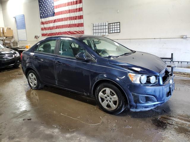 1G1JA5SHXF4113773 - 2015 CHEVROLET SONIC LS 蓝色 照片 4