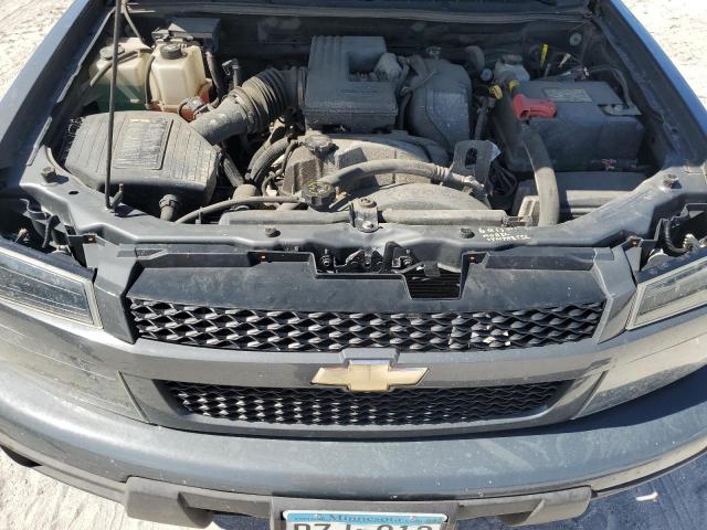 1GCJTCFE9C8130977 - 2012 CHEVROLET COLORADO LT GRAY photo 11