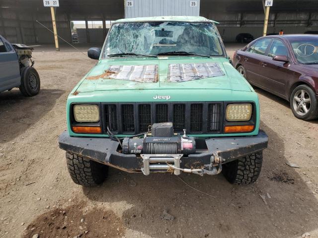 1J4FT28S5YL251345 - 2000 JEEP CHEROKEE SE GREEN photo 5