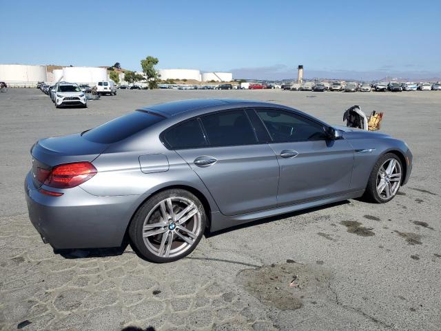 WBA6A0C50FD318259 - 2015 BMW 640 I GRAN COUPE GRAY photo 3