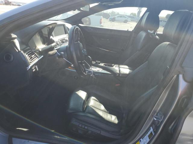 WBA6A0C50FD318259 - 2015 BMW 640 I GRAN COUPE GRAY photo 7