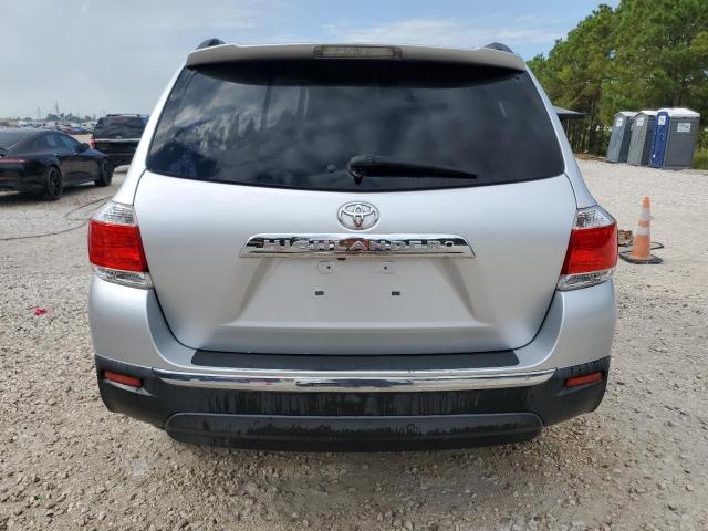 5TDYK3EH1CS071190 - 2012 TOYOTA HIGHLANDER LIMITED SILVER photo 6