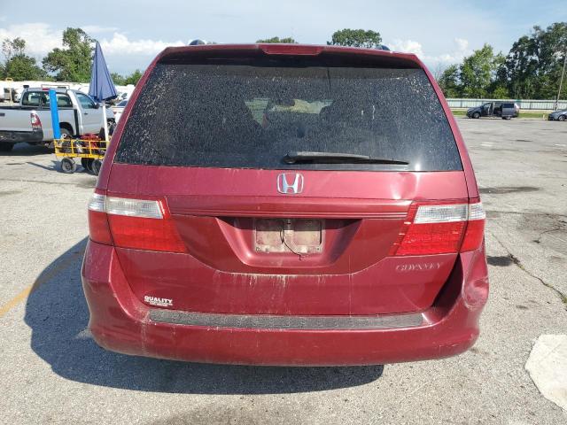 5FNRL38605B416454 - 2005 HONDA ODYSSEY EXL 红色 照片 6