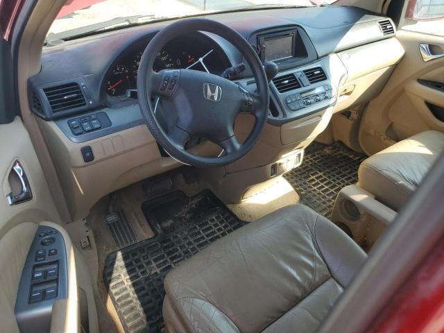 5FNRL38605B416454 - 2005 HONDA ODYSSEY EXL 红色 照片 8