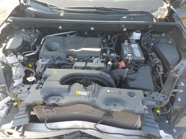 2T3Z1RFV8MW185203 - 2021 TOYOTA RAV4 LE BLACK photo 12