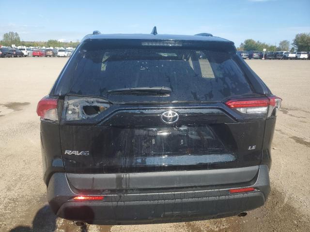 2T3Z1RFV8MW185203 - 2021 TOYOTA RAV4 LE BLACK photo 6