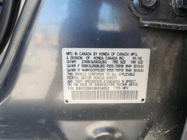 2HNYD284X8H554853 - 2008 ACURA MDX TECHNOLOGY Grau Foto 13