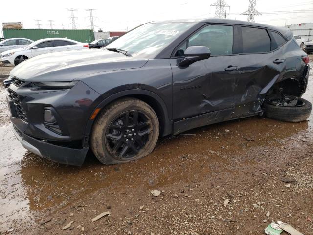 3GNKBHR42NS120509 - 2022 CHEVROLET BLAZER 2LT GRAY photo 1