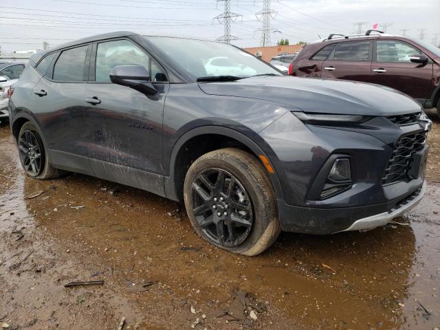 3GNKBHR42NS120509 - 2022 CHEVROLET BLAZER 2LT GRAY photo 4