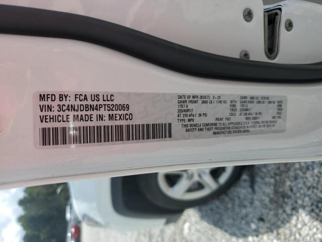 3C4NJDBN4PT520069 - 2023 JEEP COMPASS LATITUDE Weiß Foto 13